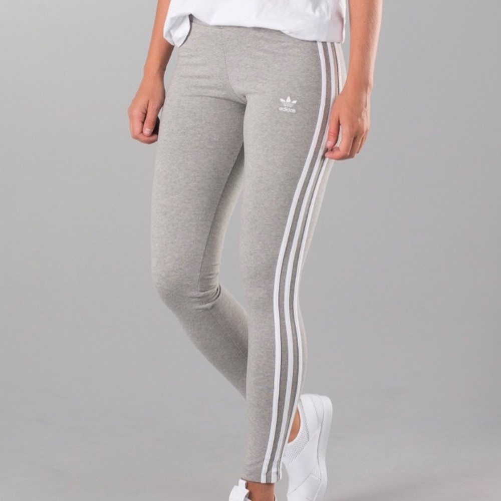 Grey adidas leggings